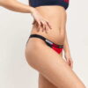 Tommy Hilfiger Bikini - Slip červené / navy S