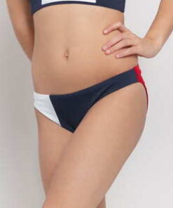 Tommy Hilfiger Classic Bikini - Slip navy / červené / bílé S