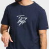 Tommy Hilfiger CN SS Tee Logo navy M