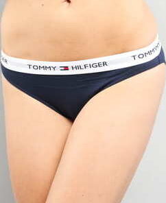 Tommy Hilfiger Cotton Bikini - lip Iconic C/O navy