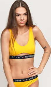 Tommy Hilfiger Cut Out Bralette žluté M