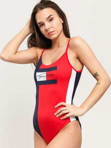 Tommy Hilfiger One Piece navy / červené M