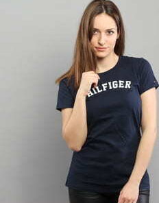 Tommy Hilfiger S Tee Print C/O navy