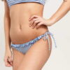 Tommy Hilfiger String Side Tie Bikini bílé / modré L