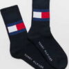 Tommy Hilfiger TH Jeans Flag Socks navy