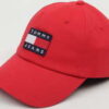 TOMMY JEANS Heritage Cap červená