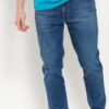 TOMMY JEANS M Rey Relaxed Tapered save mid bl str 36/34