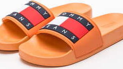 TOMMY JEANS TJ Flag Pool Slide melon orange EUR 41