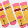 TOMMY JEANS TMJ 2Pack Sock žluté / růžové EUR 39-42