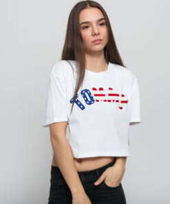 TOMMY JEANS W Tommy US Flag Tee bílé L