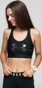 Under Armour Armour Mid Keyhole Graphic černá XS