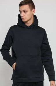 Under Armour Athlete Recovery Fleece Graphic Hoodie černá M