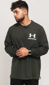 Under Armour Performance Originators LS Tee tmavě zelené S