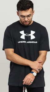 Under Armour Sportstyle Logo SS Tee černé