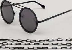 Urban Classics 104 Chain Sunglasses černé