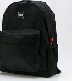 Urban Classics Basic Backpack černý / oranžový