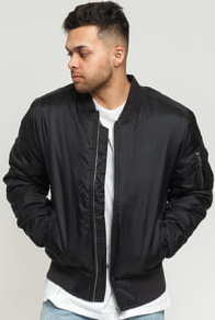 Urban Classics Basic Bomber Jacket černá