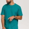 Urban Classics Basic Tee zelené XL