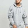 Urban Classics Basic Terry Hoody melange šedá