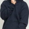 Urban Classics Blank Hoody navy