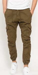 Urban Classics Cargo Jogging Pants olivové