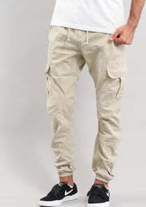 Urban Classics Cargo Jogging Pants světle béžové