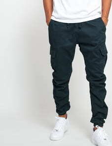 Urban Classics Cargo Jogging Pants tmavě zelené