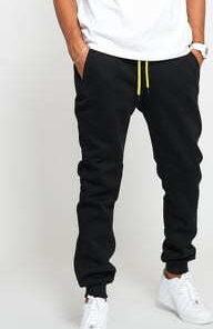 Urban Classics Contrast Drawstring Sweatpants černé XXL