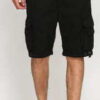 Urban Classics Double Pocket Cargo Short černé XXL