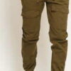 Urban Classics Front Pocket Cargo Jogging Pants olivové