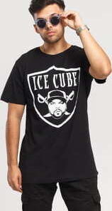 Urban Classics Ice Cube Raiders černé XXL