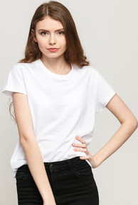 Urban Classics adies Basic Box Tee bílé