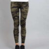 Urban Classics Ladies Camo eggings camo zelené