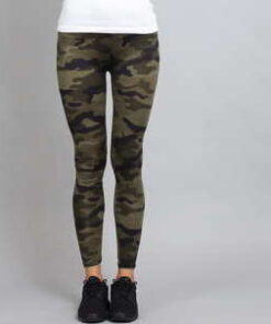 Urban Classics Ladies Camo eggings camo zelené