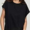 Urban Classics adies Extended Shoulder Tee černé