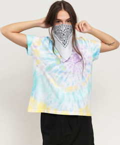 Urban Classics Ladies Tie Dye Boyfriend Tee multicolor L