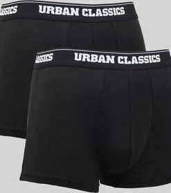 Urban Classics odal Boxer Shorts Double-Pack černé