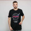 Urban Classics NASA Retro Insignia Logo Tee černé L