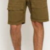 Urban Classics Performance Cargo Shorts olivové 38