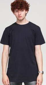 Urban Classics Shaped ong Tee navy