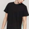 Urban Classics Side Taped Tee černé / multicolor S