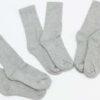 Urban Classics Sport Socks 3-Pack šedé 35-38