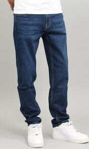 Urban Classics Stretch Denim Pants dark blue