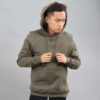 Urban Classics Sweat Bomber Hoody olivová S