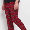 Urban Classics Tartan Pants červené / černé / bílé / žluté XL