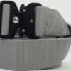 Urban Classics Wing Buckle Belt šedý