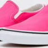 Vans Classic Slip-On (neon) knockout pink / true white EUR 41