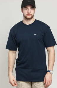 Vans Left Chest Logo navy