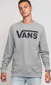 Vans MN Vans Classic Crew II melange šedá