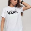 Vans WM Flying V Crew Tee bílé XL